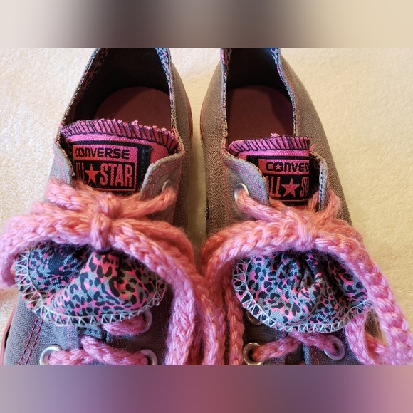 2/$30 Double Tongue Converse All Star Athletic Shoe - Picture 2 of 7